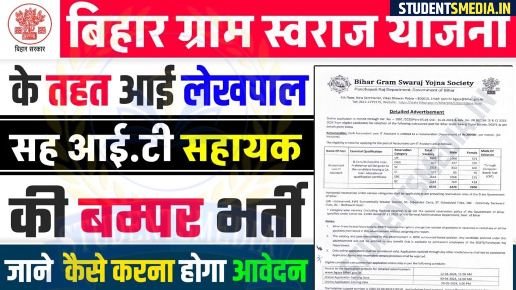 BGSYS Recruitment 2024