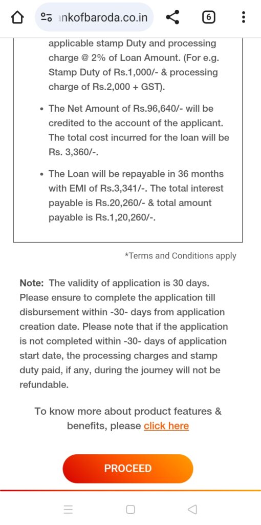 Bank of Baroda Personal Loan Online Apply